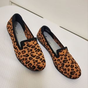 Clarks Leopard Print Flats